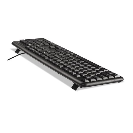 Innovera Slimline Keyboard, USB, Black IVR69201